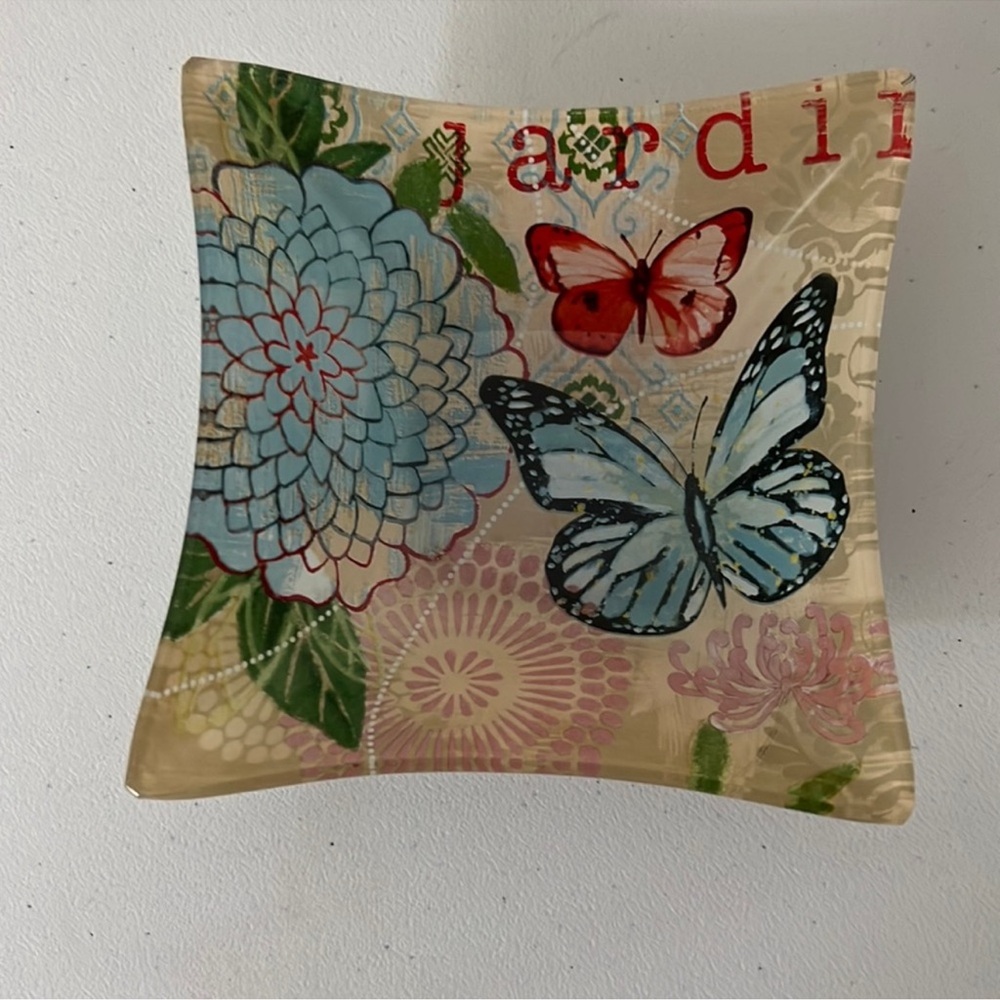 208 PARK 5" Butterfly Soiree Bowl - EUC